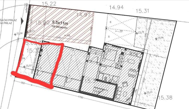 Novogradnja Valdebek 1. nadstropje - 102 m2