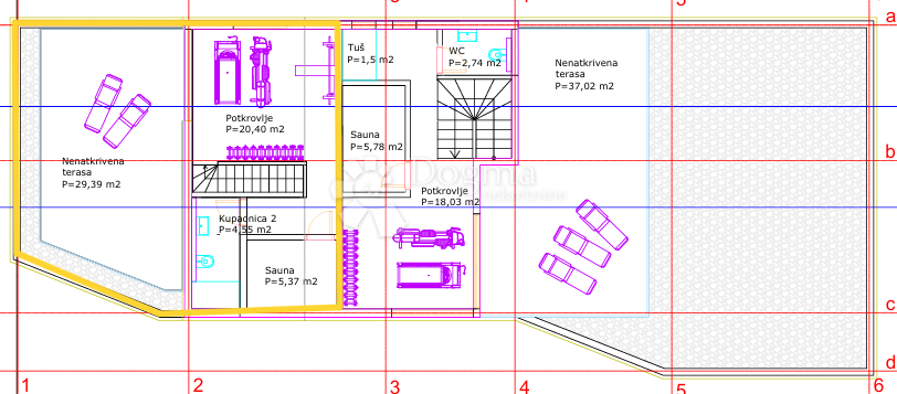 Stanovanje Rovinj, 74,10m2