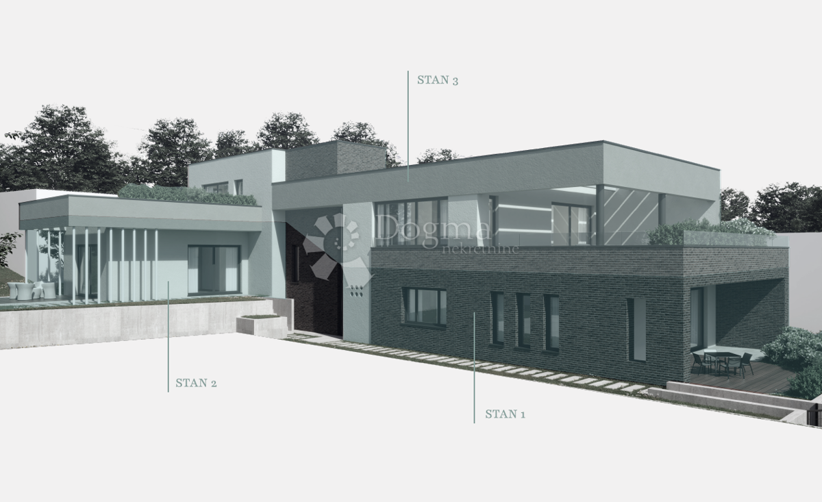 Stanovanje Črnomerec, 132m2