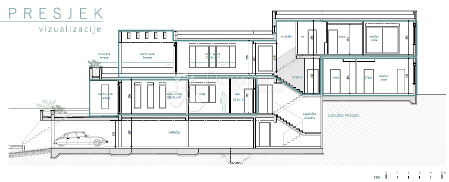 Stanovanje Črnomerec, 132m2