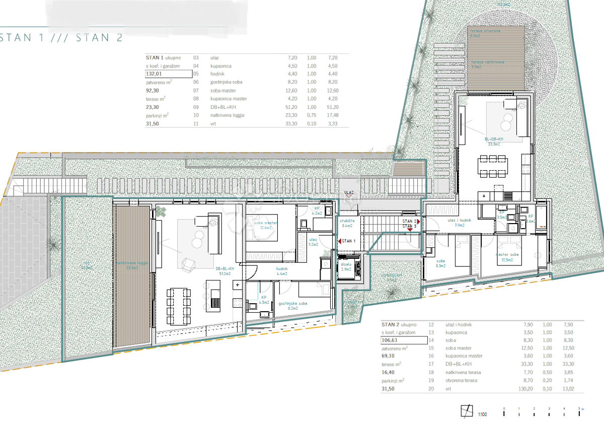 Stanovanje Črnomerec, 132m2