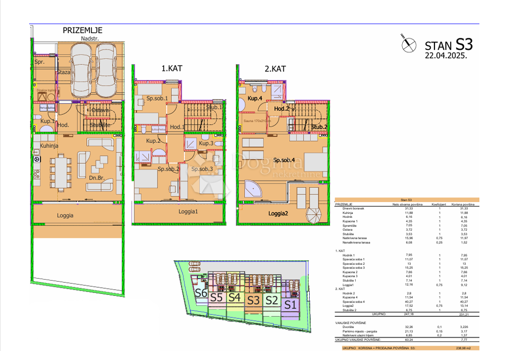 Hiša Zambratija, Umag, 231,21m2