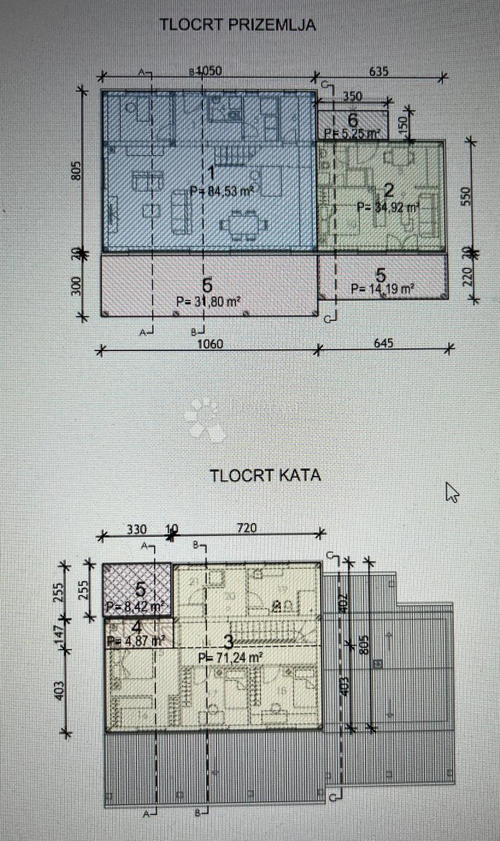 Zazidljivo zemljišče Monteserpo - Komunal, Pula, 700m2
