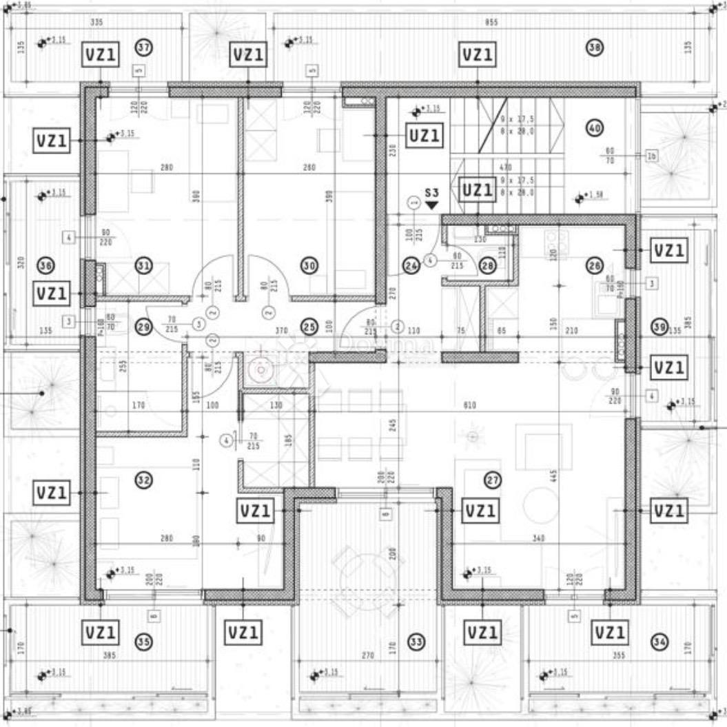 Stanovanje Žnjan, Split, 58,79m2