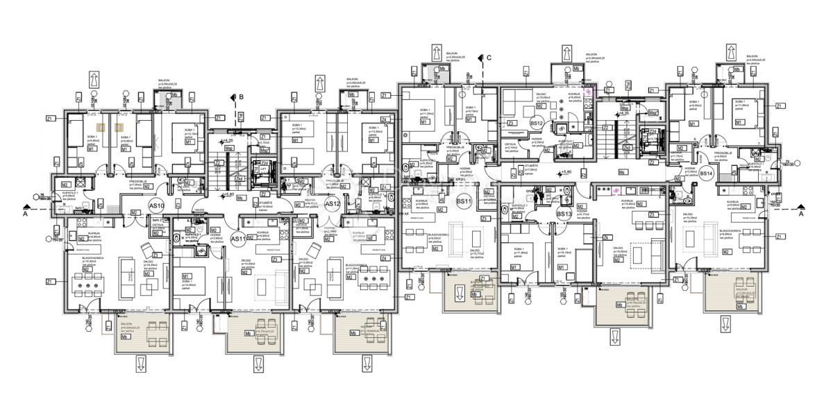 Stanovanje Dugopolje, 25m2