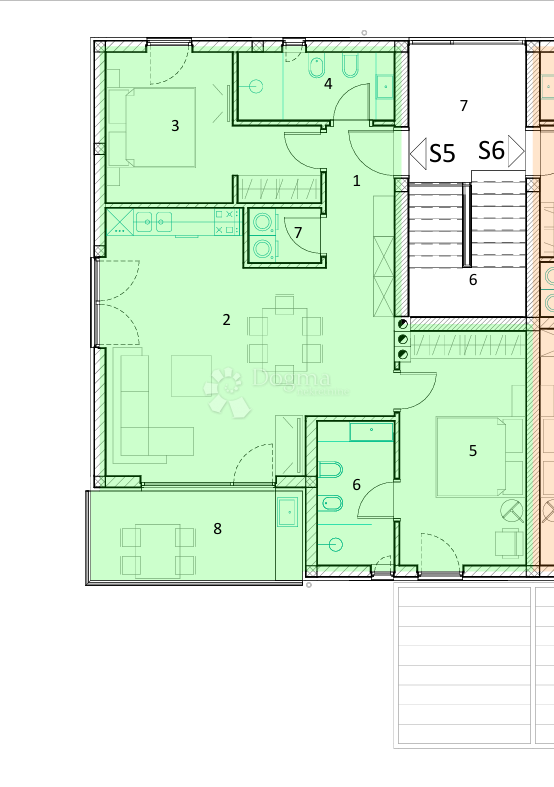 Umag, Zambratija, stanovanje v novogradnji