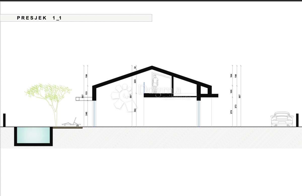 Hiša Gedići, Poreč, 115m2