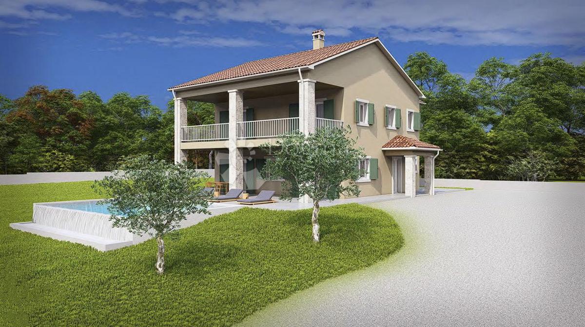 Zazidljivo zemljišče Žminj, 1.750m2