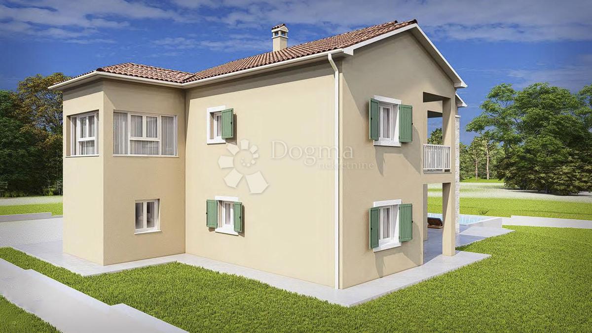 Zazidljivo zemljišče Žminj, 1.750m2