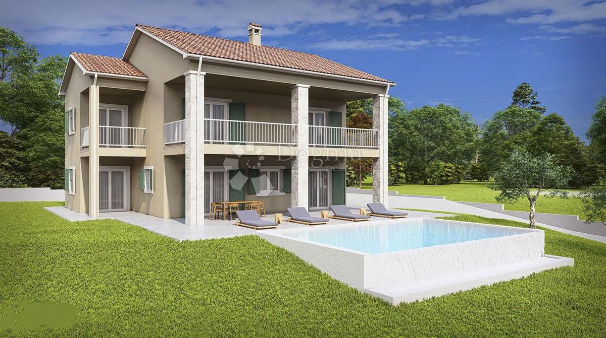 Zazidljivo zemljišče Žminj, 1.750m2