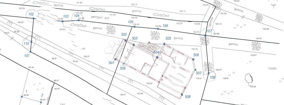 Zazidljivo zemljišče Maslinica, Šolta, 603m2