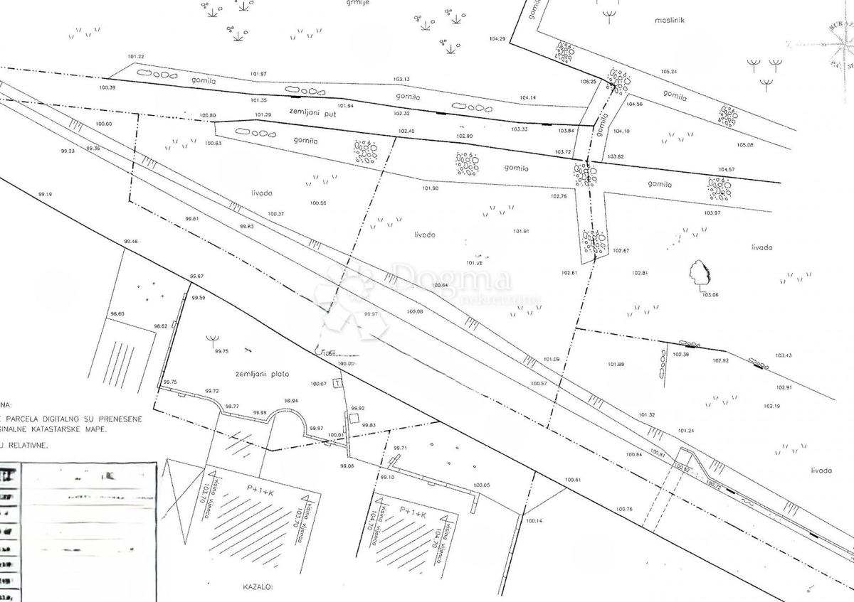 Zazidljivo zemljišče Maslinica, Šolta, 603m2