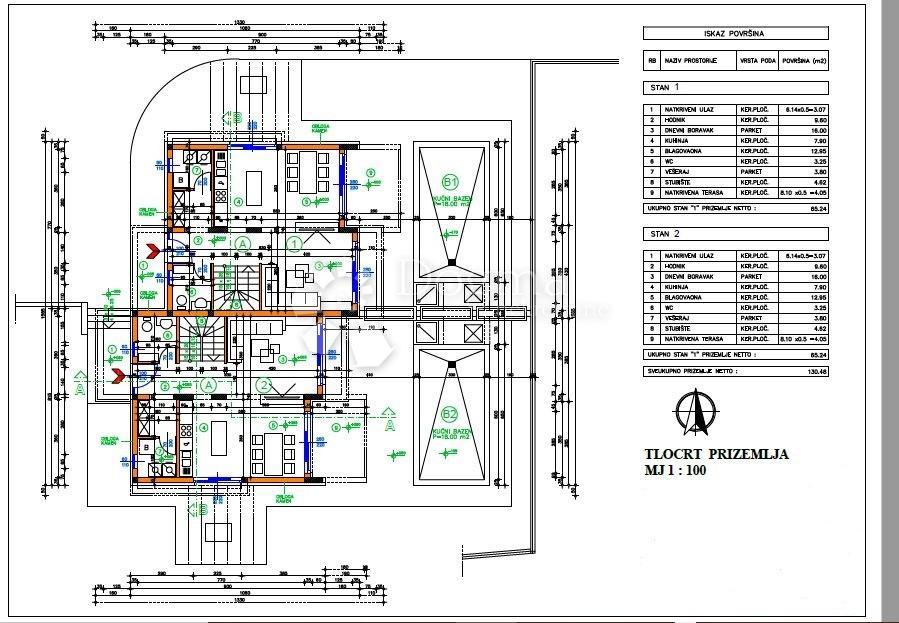 Hiša Risika, Vrbnik, 150m2