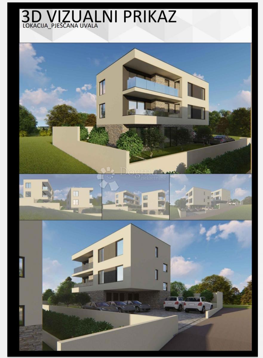 Stanovanje Pješčana Uvala, Medulin, 63,87m2