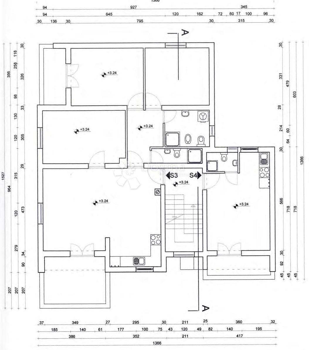 Hiša Vlašići, Pag, 294,76m2