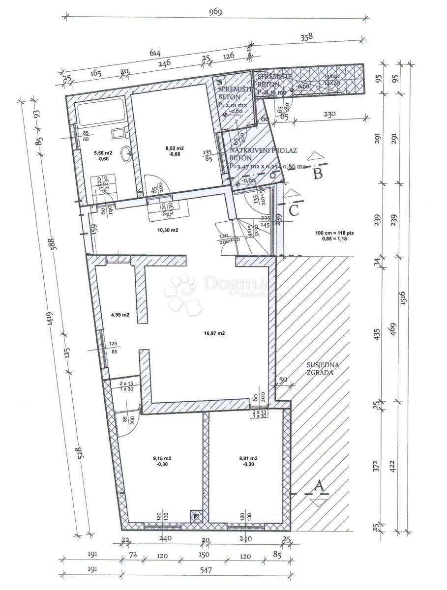 Stanovanje Ferenščica, Peščenica - Žitnjak, 70m2