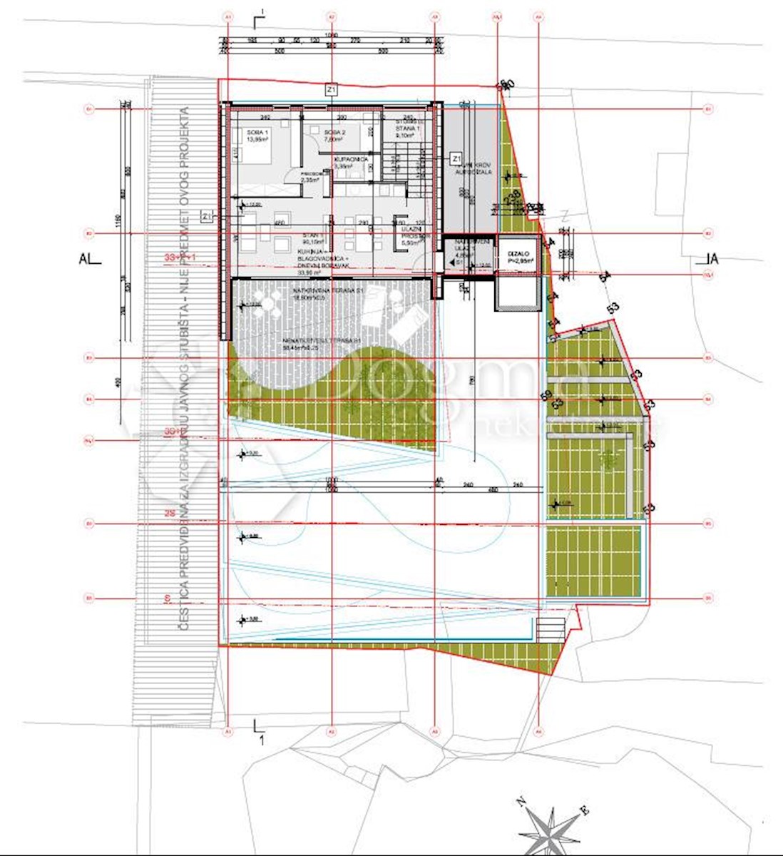 Hiša Pećine, Rijeka, 633,70m2
