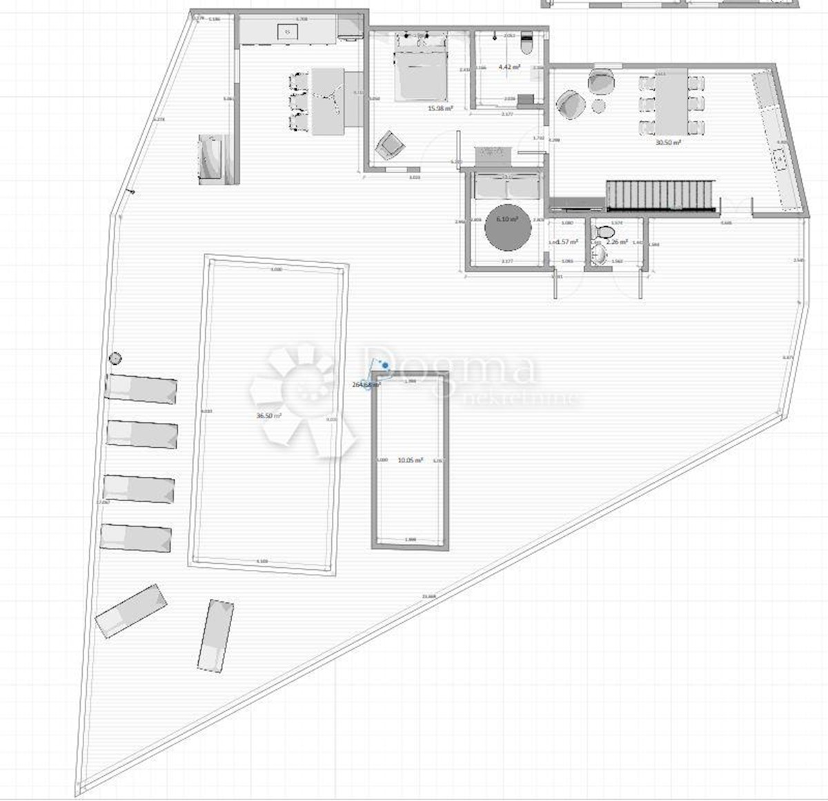 Hiša Brajkovići, Kanfanar, 120m2
