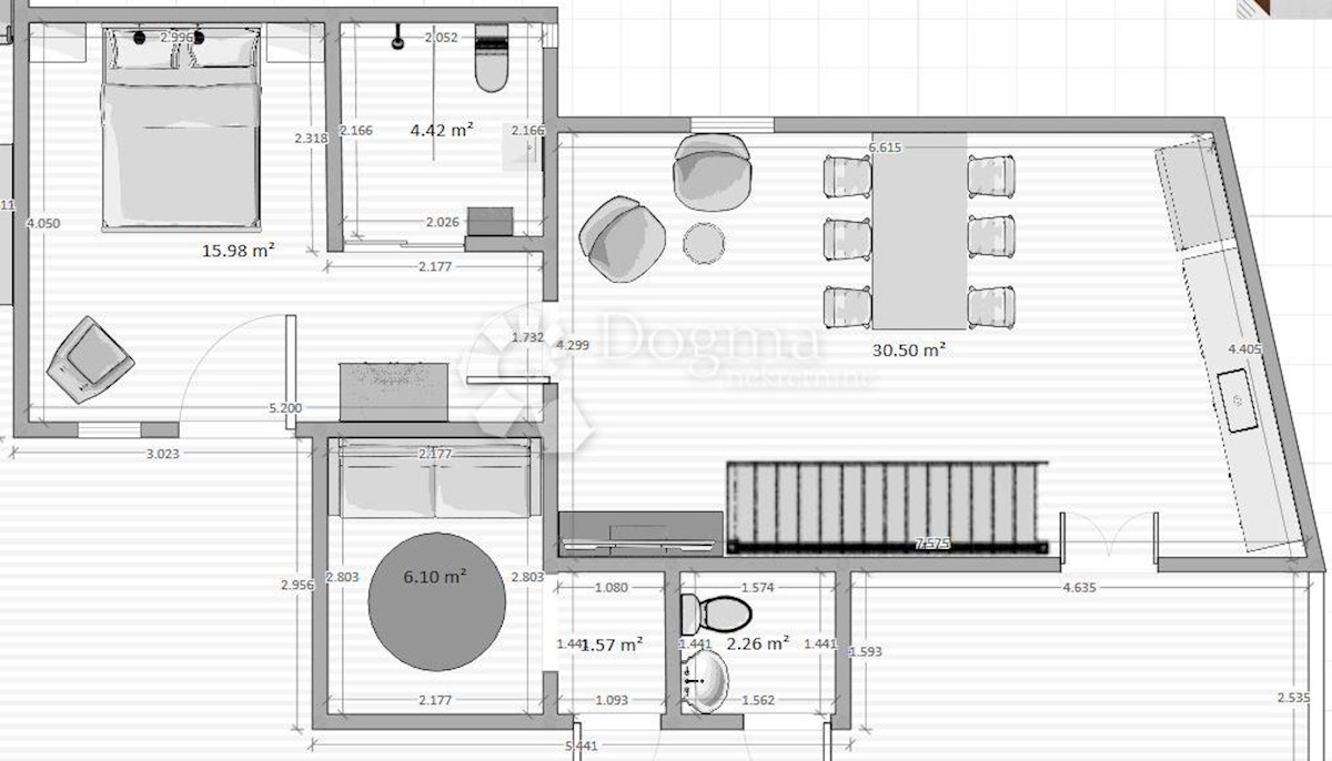Hiša Brajkovići, Kanfanar, 120m2