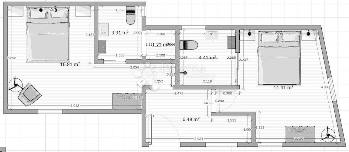 Hiša Brajkovići, Kanfanar, 120m2