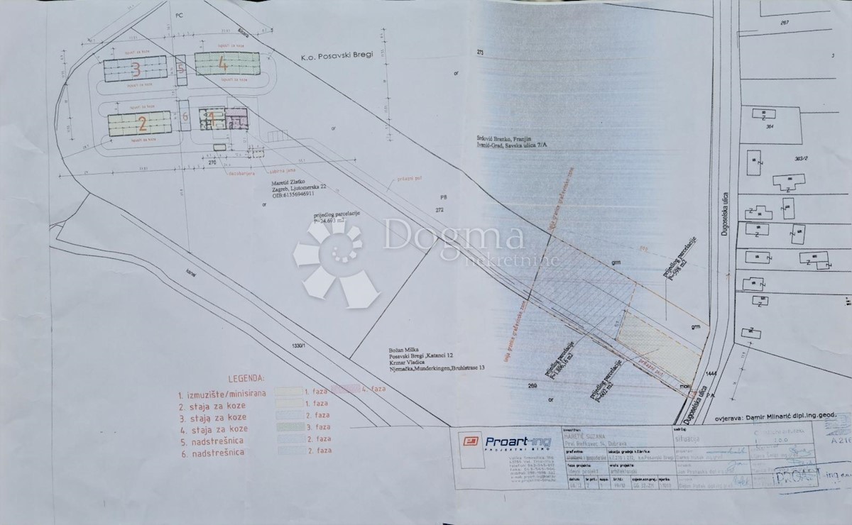 Zemljišče Posavski Bregi, Ivanić-Grad - Okolica, Dugoselska ulica, 35.031m2