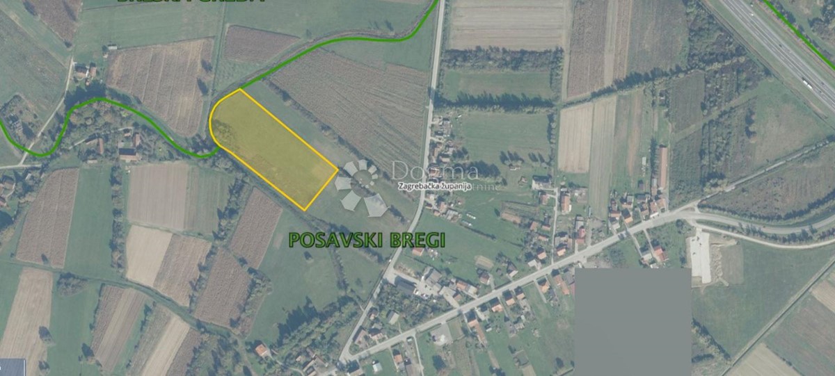 Zemljišče Posavski Bregi, Ivanić-Grad - Okolica, Dugoselska ulica, 35.031m2