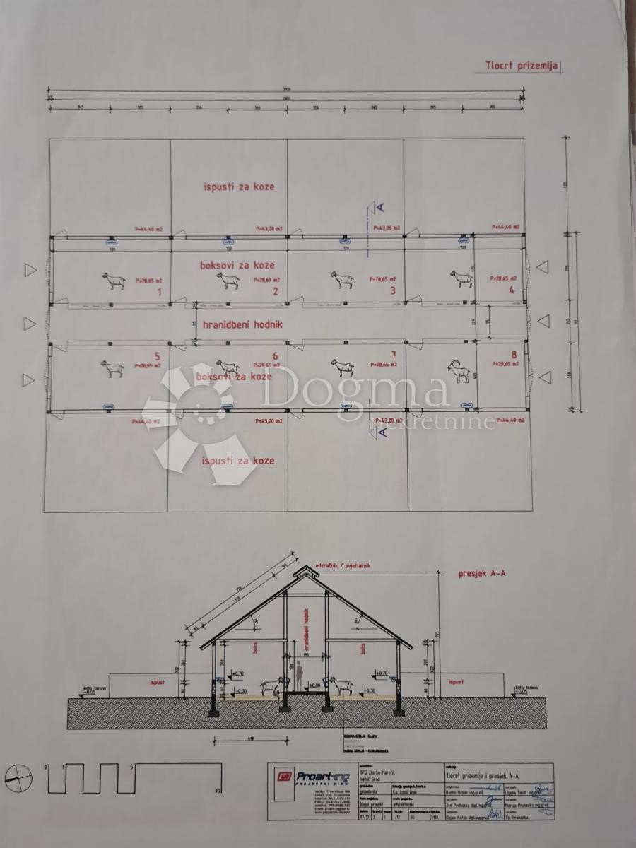 Zemljišče Posavski Bregi, Ivanić-Grad - Okolica, Dugoselska ulica, 35.031m2