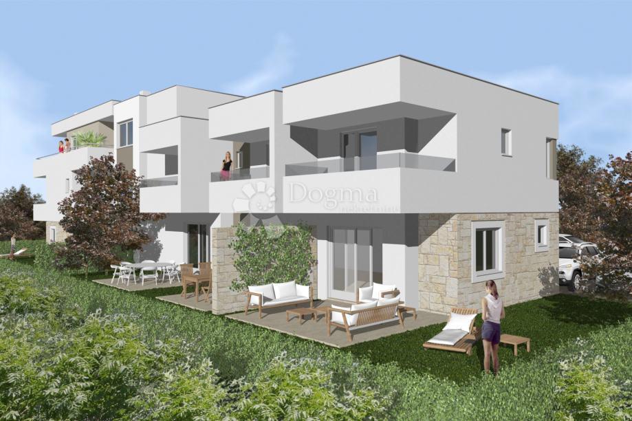Stanovanje Mandre, Kolan, 57m2