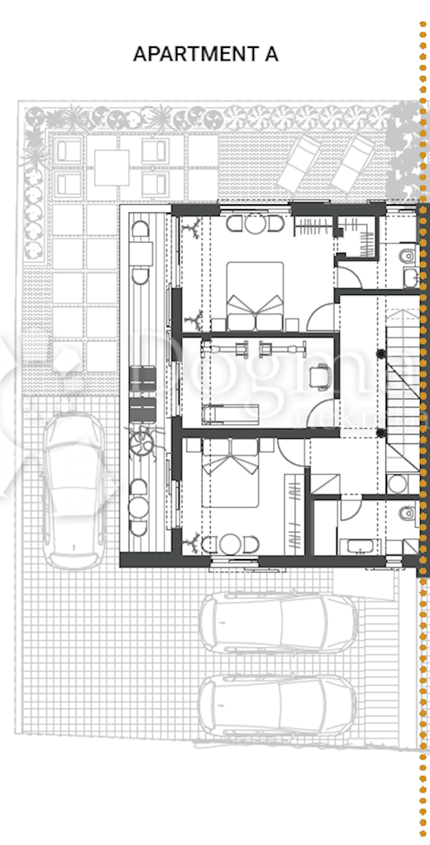 Apartma Jezera, Tisno, 181,98m2