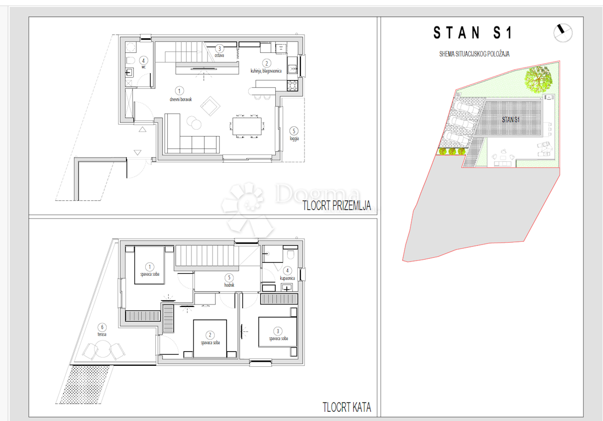 Stanovanje Brodarica, Šibenik - Okolica, 105,40m2