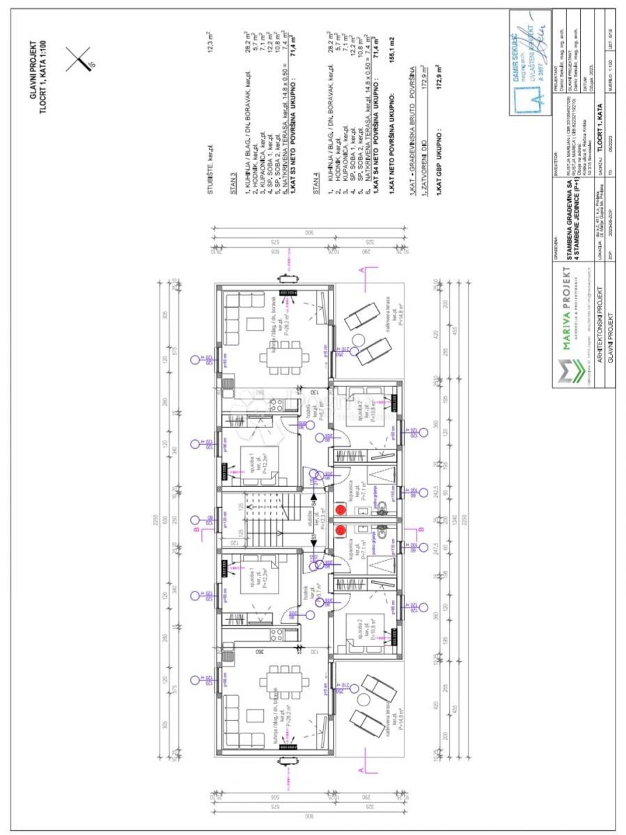 Stanovanje Privlaka, 79,53m2