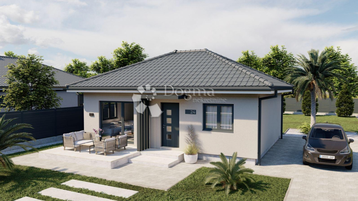 Zazidljivo zemljišče Kanfanar, 1.461m2