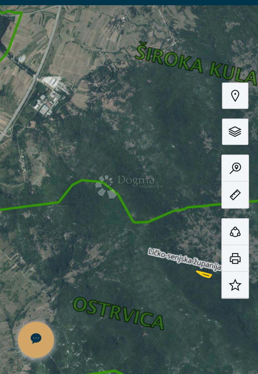 Kmetijsko zemljišče Ostrvica, Gospić - Okolica, 7.200m2