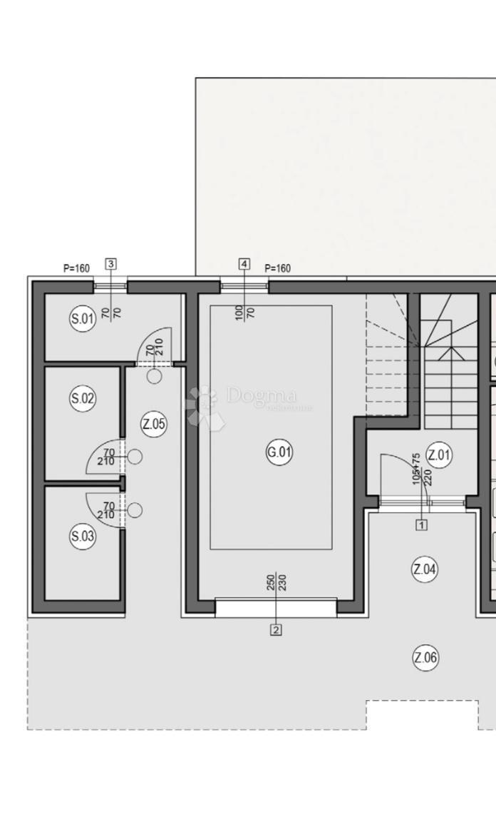 Stanovanje Valmade, Pula, 50,91m2