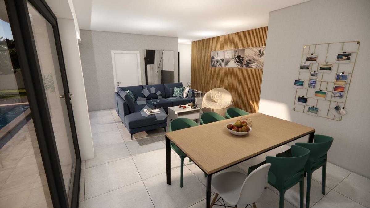 Vila z bazenom Rtina - projekt z dovoljenjem