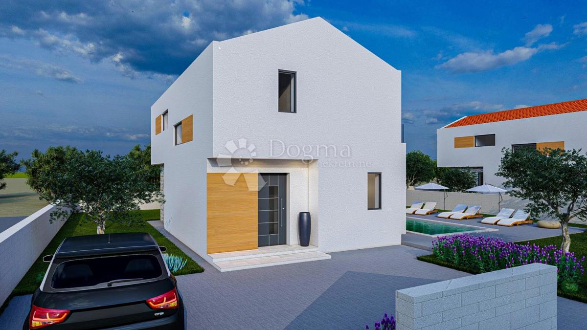 Vila z bazenom Rtina - projekt z dovoljenjem
