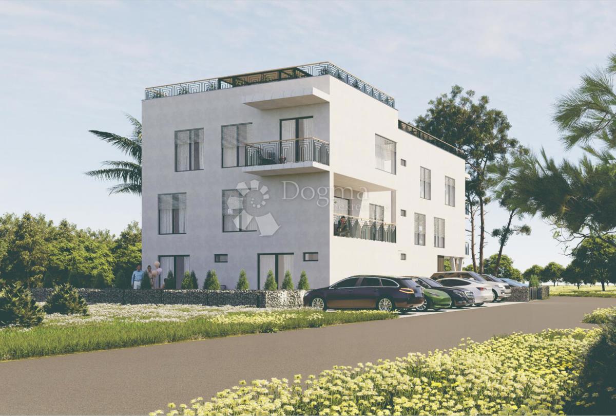 Apartma S2 Privlaka – 1. nadstropje, 3 spalnice, novogradnja v bližini morja