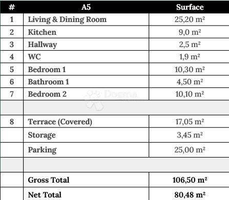 Stanovanje Zaton, Nin, 80,48m2