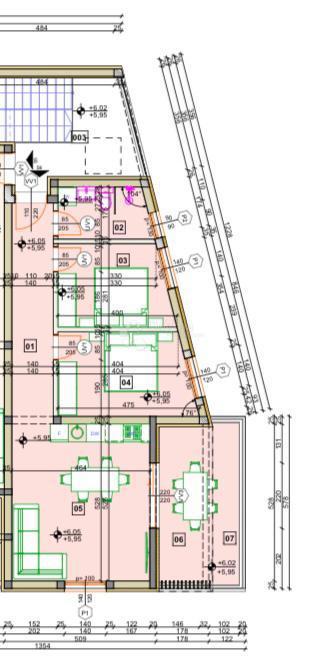 Stanovanje Vodice, 82,87m2