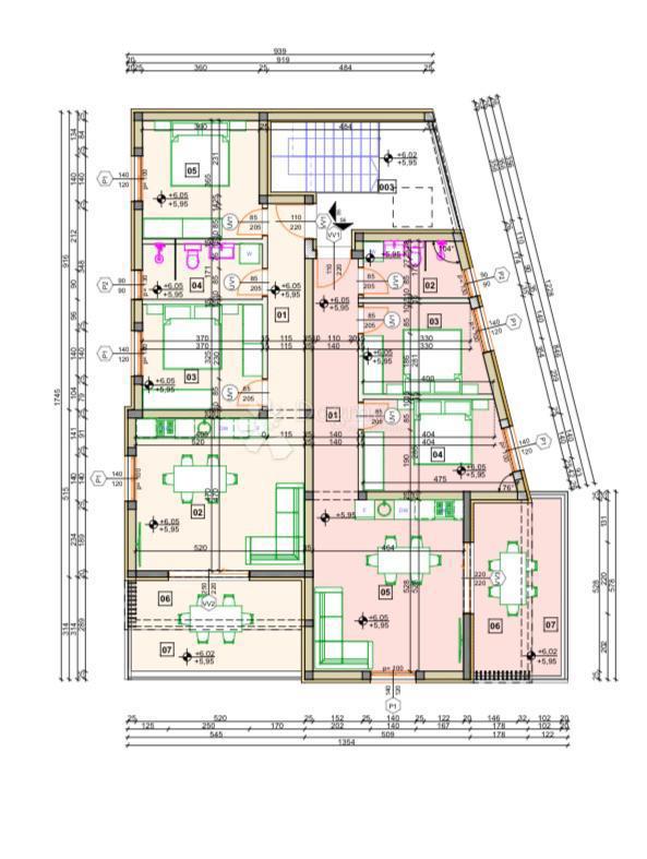 Stanovanje Vodice, 82,87m2