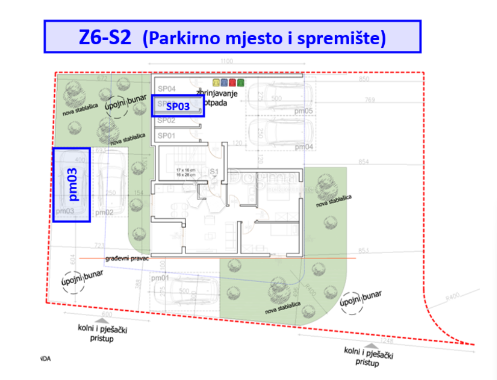 Z6/S3, NOV POSLOVNO STANOVANJSKI KOMPLEKS VELI VRH - stanovanje