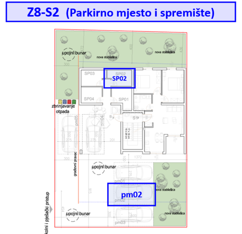 Z8/S2, NOV POSLOVNO STANOVANJSKI KOMPLEKS VELI VRH - stanovanje