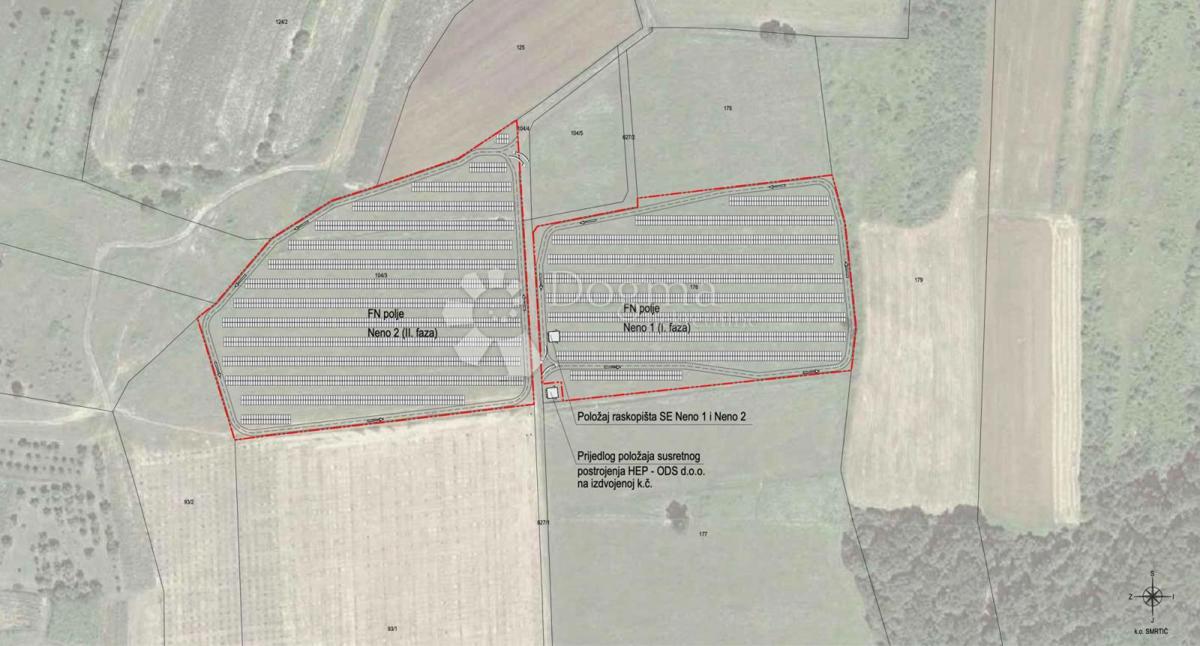 Zazidljivo zemljišče Smrtić, Gornji Bogićevci, 28.760m2