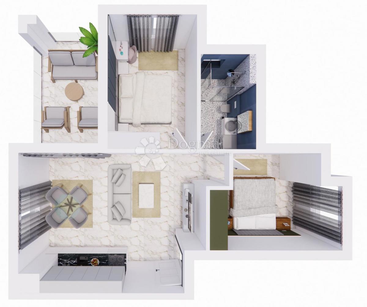 Stanovanje Brodarica, Šibenik - Okolica, 70,97m2