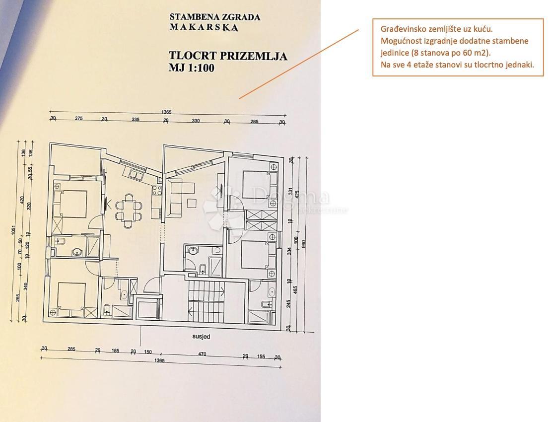 Hiša Makarska, 207m2