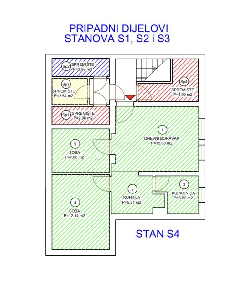 Stanovanje Rudeš, Trešnjevka - Sjever, 67,83m2
