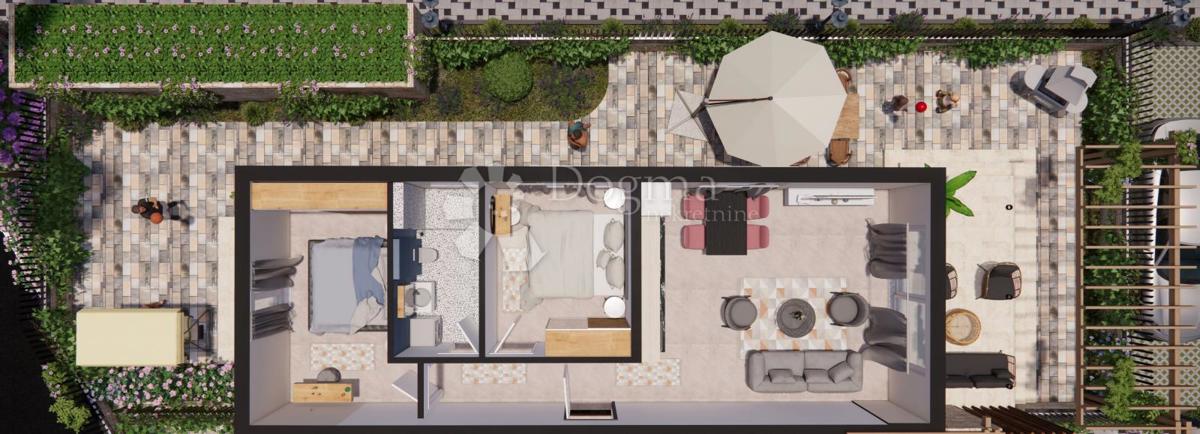 Stanovanje Brodarica, Šibenik - Okolica, 51,63m2