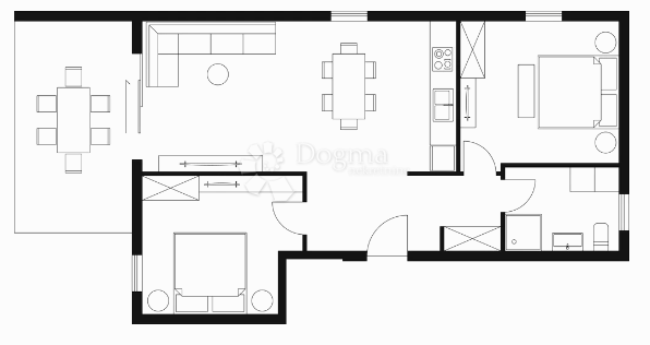 Stanovanje Peroj, Vodnjan, 77,60m2