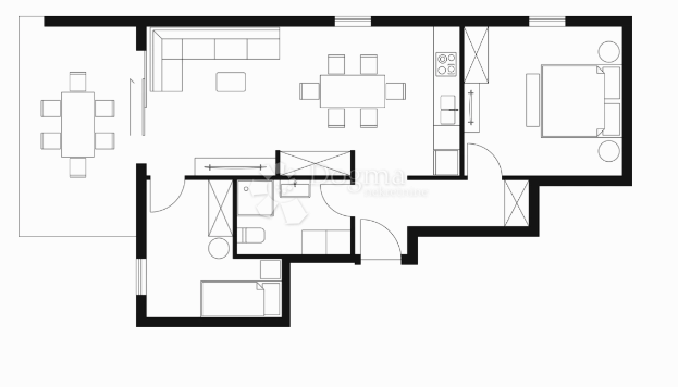 Stanovanje Peroj, Vodnjan, 77,60m2