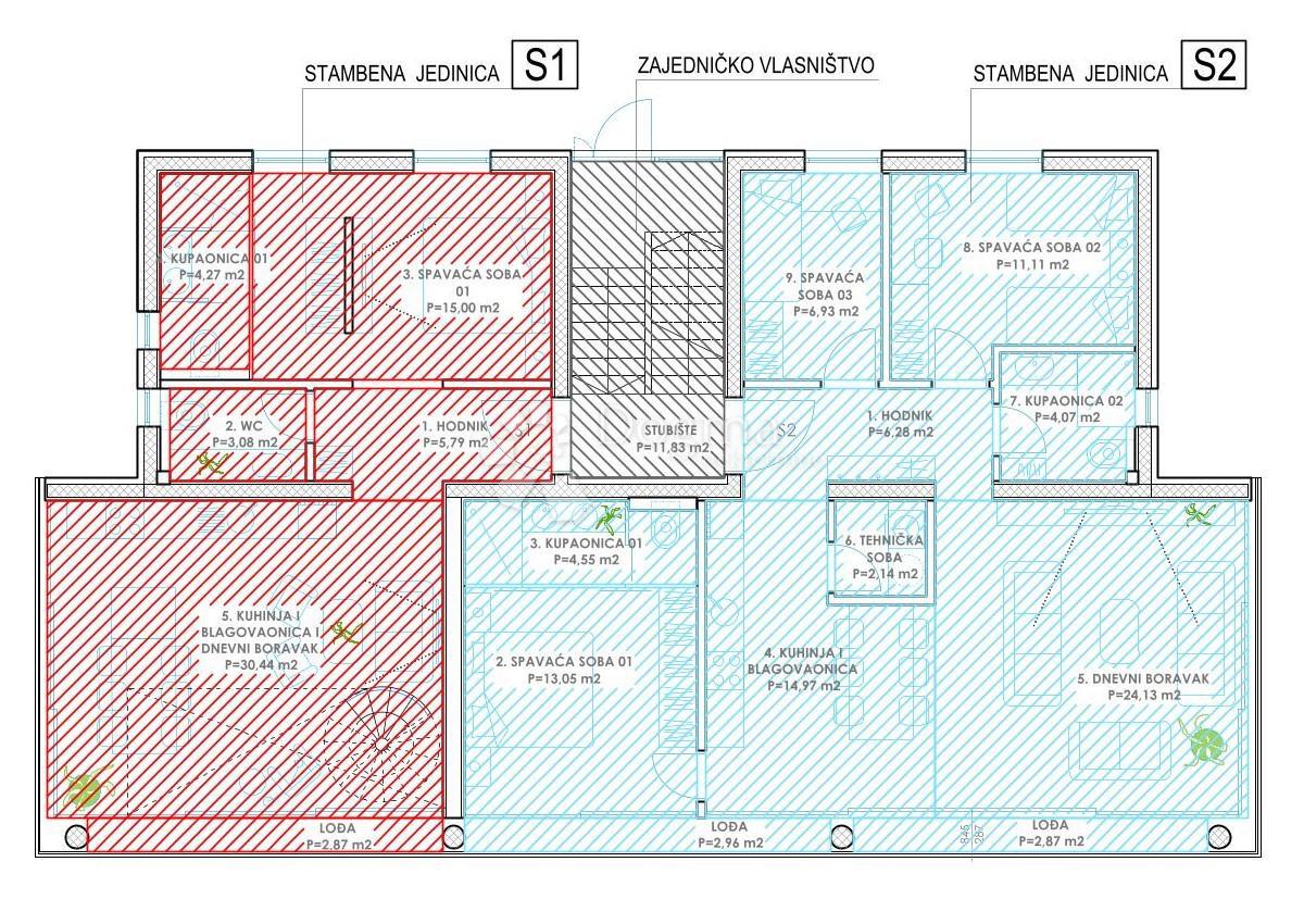 Stanovanje Diklo, Zadar, 134,10m2